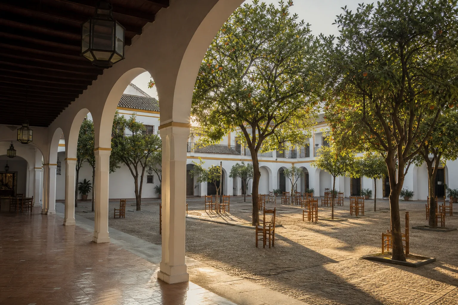 Seville morning for a Spanish immersion fortnight