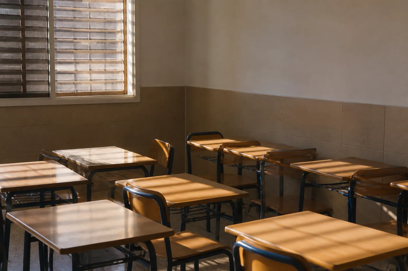 A classroom room in the Enforex network